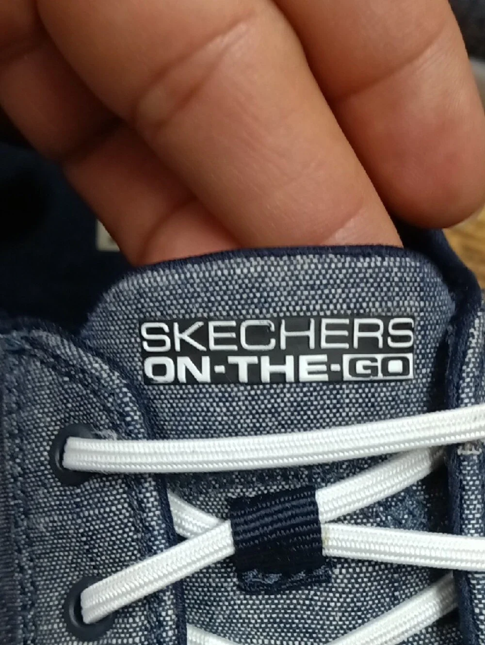 Skechers Men's Denim Blue Boat Shoes